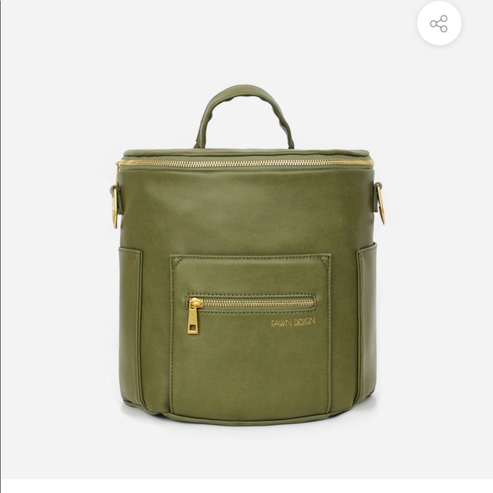 Fawn mini backpack Moss